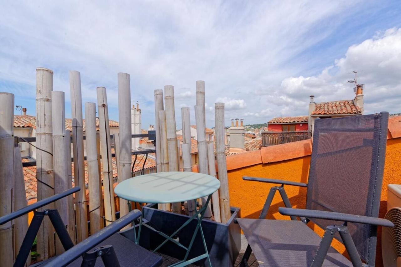 Air-Conditioned Duplex Apartment With Furnished Terrace In The City Center Aix-en-Provence Exterior foto