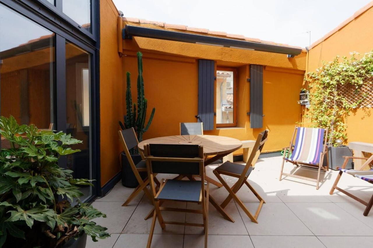 Air-Conditioned Duplex Apartment With Furnished Terrace In The City Center Aix-en-Provence Exterior foto